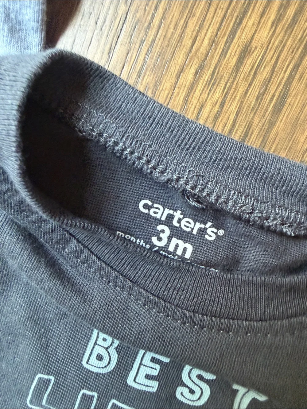 Carter's Blue & Navy 'Little Brother' 3-Pack Baby Bodysuits